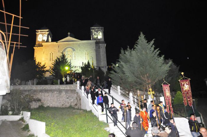 Γιορτάζει ο Ναός της Ευαγγελίστριας στη Νεστάνη