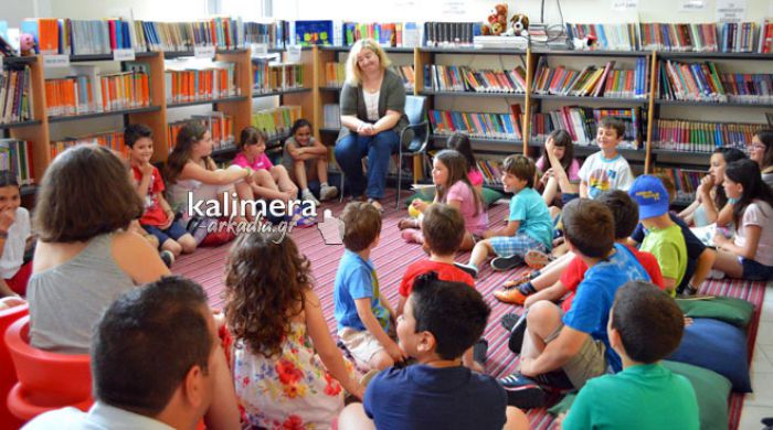 Διασκεδαστικό καλοκαίρι για τα παιδιά στη Βιβλιοθήκη της Τρίπολης (vd)!