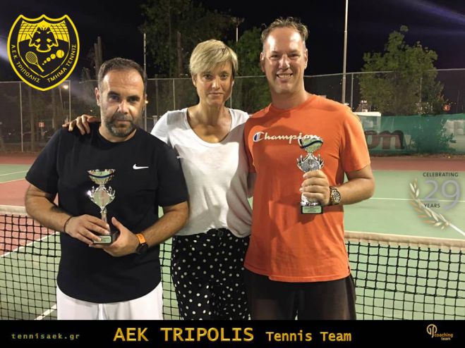 Τένις | 1η θέση για τον Ζωγραφάκη του ομίλου τένις της ΑΕΚ στο Ξυλόκαστρο