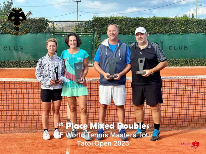 Τένις | 1η θέση για Ζωγραφάκη και Μακρή στο Διεθνές τουρνουά στο Τατόϊ της ΑΕΚ Τρίπολης