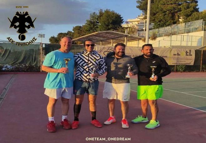 Τένις ΑΕΚ Τρίπολης | 1η θέση για τον Ζωγραφάκη στο South Spinners