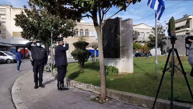 Η Τρίπολη τίμησε τη μνήμη των απαγχονισθέντων πατριωτών της οδού &quot;Ταξιαρχών&quot; (εικόνες)