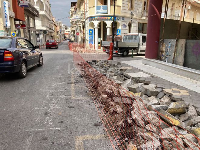 Τρίπολη | Ξεκίνησαν έργα στην οδό &quot;Γρηγορίου Ε&quot; (εικόνες)