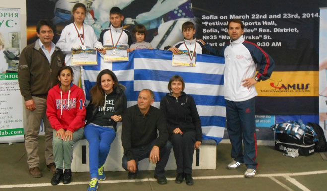 Taekwondo - Με τρία μετάλλια γύρισε από τη Βουλγαρία ο Α.Σ. Αρκάς! (εικόνες)