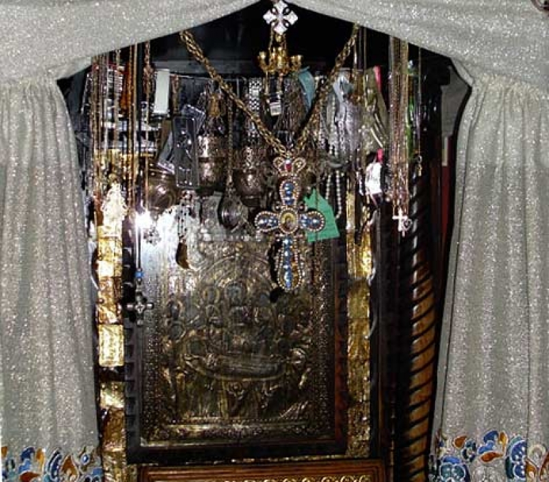 Η ιερά εικόνα της Παναγίας της Μαλεβής από την Κυνουρία στην Πάτρα!
