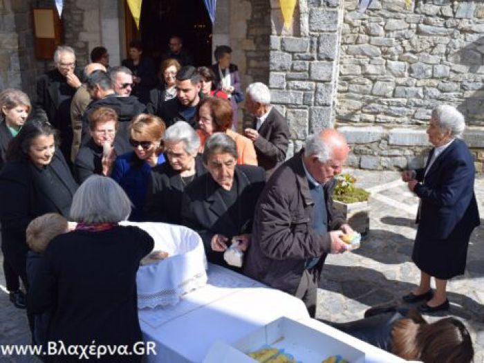 Ο εορτασμός του Οσίου Λεοντίου στη Βλαχέρνα (εικόνες)