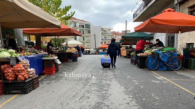 Τρίπολη | Συνεχίζει στον ίδιο χώρο η λαϊκή αγορά Μπασιάκου