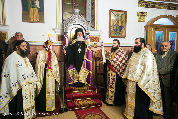 Εορτάσθηκε η μνήμη του Αγίου Νικολάου στο Πάπαρι (εικόνες)