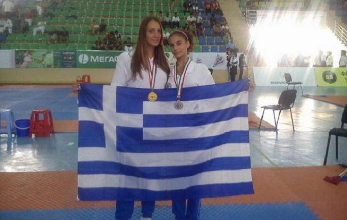 Δύο Παγκόσμιες Πρωταθλήτριες από τον Αθλητικό Σύλλογο Τaekwondo Λεωνιδίου!