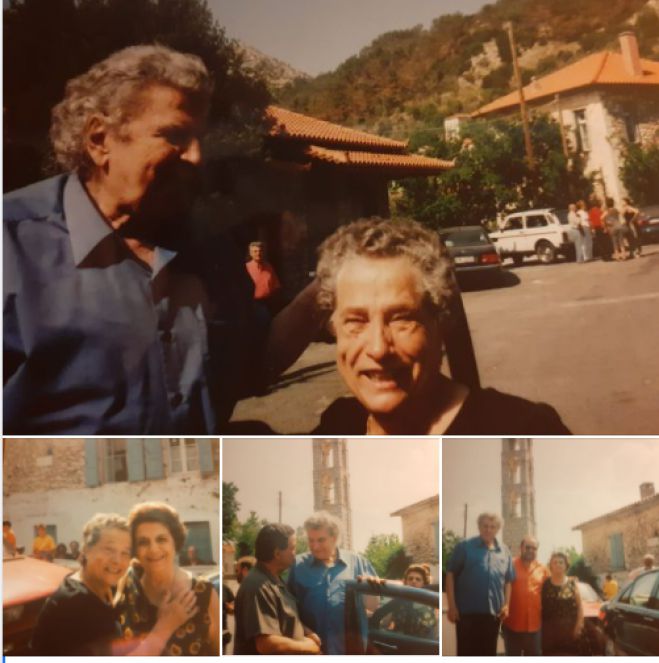 Ο Μίκης, η γυναίκα και τα εγγόνια του το 2003 στη Ζάτουνα! (εικόνες)