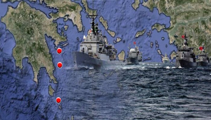 Πρόκληση: Τουρκική αρμάδα με πολεμικά πλοία έφτασε μέχρι ανοικτά των ακτών της Αρκαδίας!
