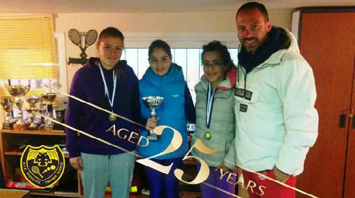 Με επιτυχίες ξεκίνησε το 2015 για το τένις της ΑΕΚ Τρίπολης (εικόνες)