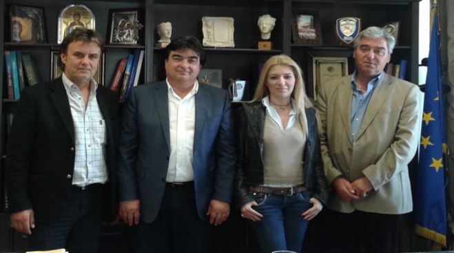 Με τη Γορτύνια υποψήφια ευρωβουλευτή της «Έλιάς» Β.Σουλαδάκη συναντήθηκε ο Β. Γιαννακούρας