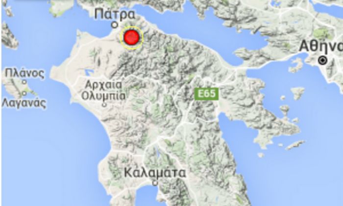 Σεισμός έγινε αισθητός στην Τρίπολη