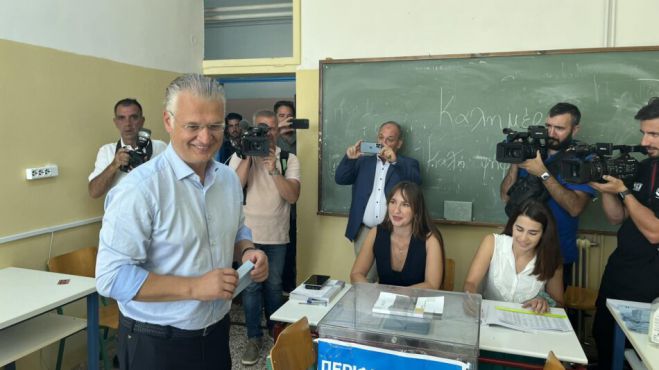 Ψήφισε ο Δημήτρης Πτωχός - Κάλεσμα για συμμετοχή και αισιοδοξία πως θα πάει η Πελοπόννησος Μπροστά (vd)