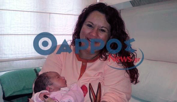 Το πρώτο μωρό του 2014 στην Καλαμάτα (vd)