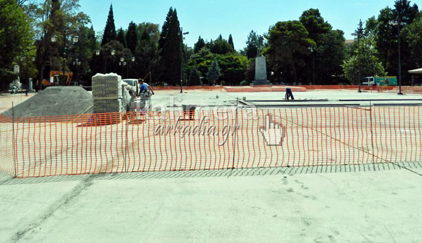 Ξεκίνησαν τα έργα πάνω στην πλατεία Άρεως – Στόχος να αλλάξει η εικόνα της πλατείας μέχρι την «Άλωση» (εικόνες)