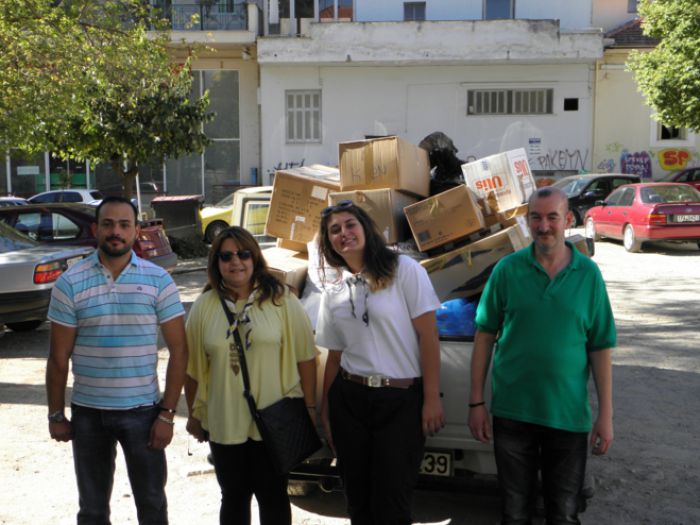 Τρίπολη: Καπάκια από τον Οδηγισμό στο Σύλλογο ΑΜΕΑ! (εικόνες)