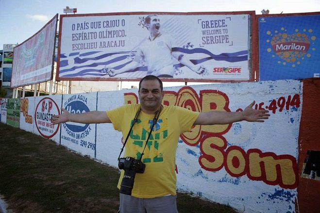 Στο Μουντιάλ της Βραζιλίας ο Γορτύνιος φωτορεπόρτερ Βασίλης Κουτρουμάνος!