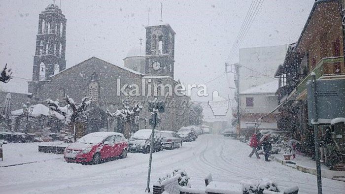 Χιονίζει στην Αρκαδία – Όλες οι εξελίξεις! (ΑΝΑΝΕΩΝΕΤΑΙ)