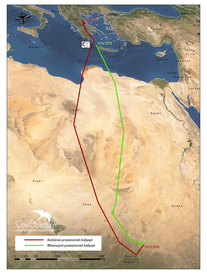 Athena migration map GR