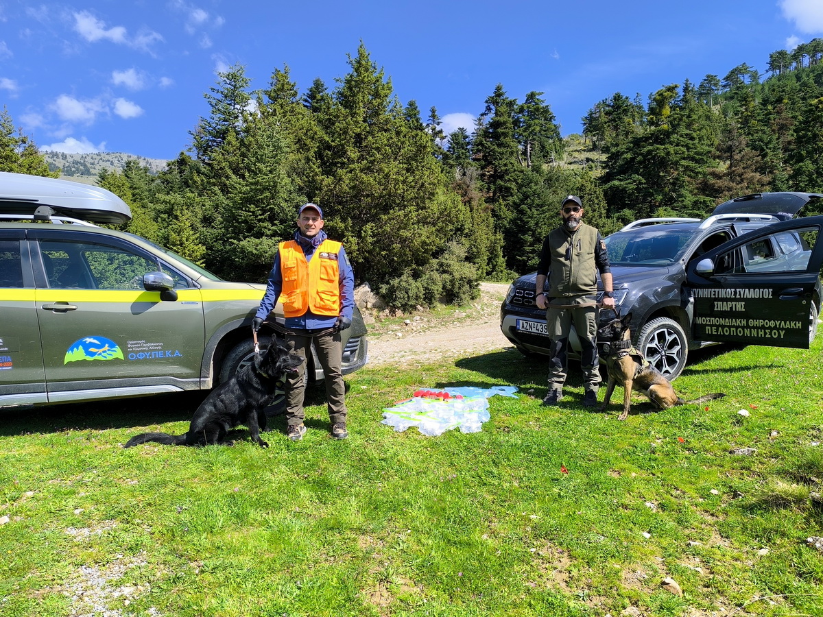 3. ΕΜΑΔΔ ΟΦΥΠΕΚΑ και Κυνηγετικού Συλλόγου Σπάρτης