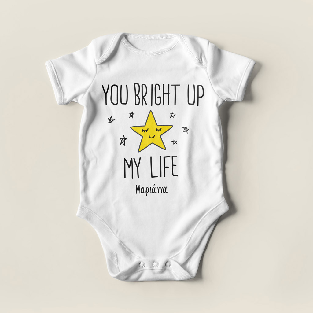 Baby bodysuit personalized 3055 a