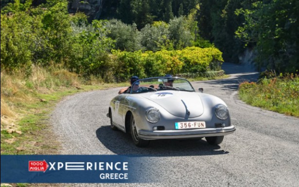&Gamma;&iota;&alpha; &pi;&rho;ώ&tau;&eta; &phi;&omicron;&rho;ά &eta; 1000 Miglia Experience &pi;&epsilon;&rho;&nu;ά &alpha;&pi;ό &tau;&eta;&nu; &Tau;&rho;ί&pi;&omicron;&lambda;&eta; &tau;&omicron;&nu; &Sigma;&epsilon;&pi;&tau;έ&mu;&beta;&rho;&iota;&omicron;