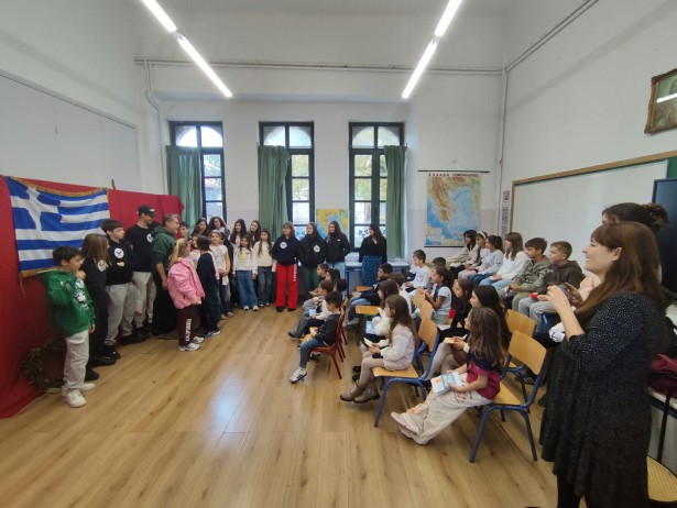 &Eta; &nu;έ&alpha; &gamma;&epsilon;&nu;&iota;ά &tau;ί&mu;&eta;&sigma;&epsilon; &sigma;&tau;&alpha; &sigma;&chi;&omicron;&lambda;&epsilon;ί&alpha; &tau;&eta;&sigmaf; &Gamma;&omicron;&rho;&tau;&upsilon;&nu;ί&alpha;&sigmaf; &tau;&omicron; Έ&pi;&omicron;&sigmaf; &tau;&omicron;&upsilon; &rsquo;40 (&epsilon;&iota;&kappa;ό&nu;&epsilon;&sigmaf;)