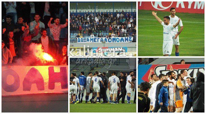 Ξέφρενοι πανηγυρισμοί για την Πρωταθλήτρια Δόξα Μεγαλόπολης! (vd)