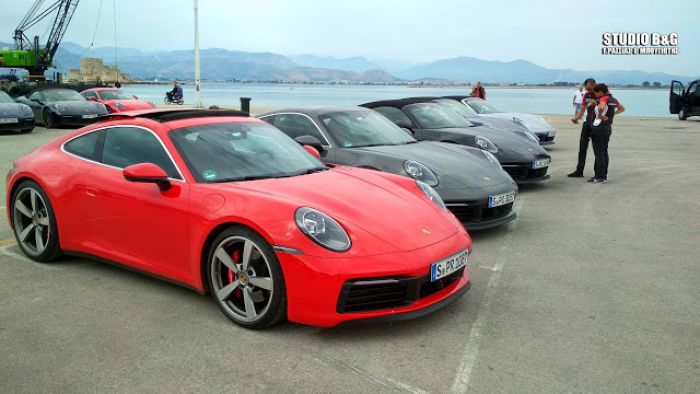 Πανάκριβες Porsche γέμισαν το λιμάνι στο Ναύπλιο!