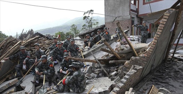 Σοκ – Εκατοντάδες νεκροί από μεγάλο σεισμό στην Κίνα (vd)