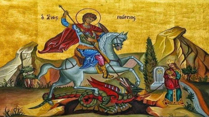 &Gamma;&iota;&omicron;&rho;&tau;ά&zeta;&epsilon;&iota; &omicron; &Nu;&alpha;ό&sigmaf; &Alpha;&gamma;ί&omicron;&upsilon; &Gamma;&epsilon;&omega;&rho;&gamma;ί&omicron;&upsilon; &sigma;&tau;&omicron; &Pi;&alpha;&nu;ά&gamma;&alpha;&lambda;&iota;