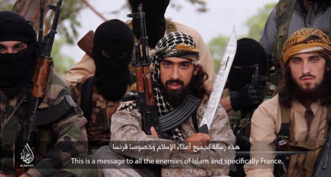 Επίθεση στο Παρίσι: Το βίντεο του μίσους του Ισλαμικού Κράτους (vd)