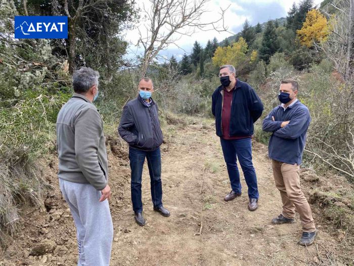 Εργασίες της ΔΕΥΑΤ στο χωριό Τσελεπάκου | Στέφανος Χατζόπουλος: «Κάνουμε ουσιαστική δουλειά και στα χωριά μας»