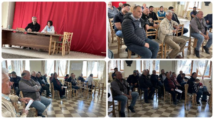 Κτηνοτρόφοι της Κοντοβάζαινας και των Τροπαίων ενημερώθηκαν για την ευλογιά | Κανένα κρούσμα στην Πελοπόννησο, ανάγκη για αυστηρά προληπτικά μέτρα