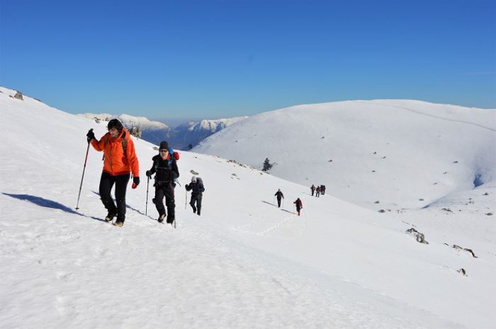 ΣΑΟΟ | Καταπληκτική πορεία στο χιονισμένο Μαίναλο!