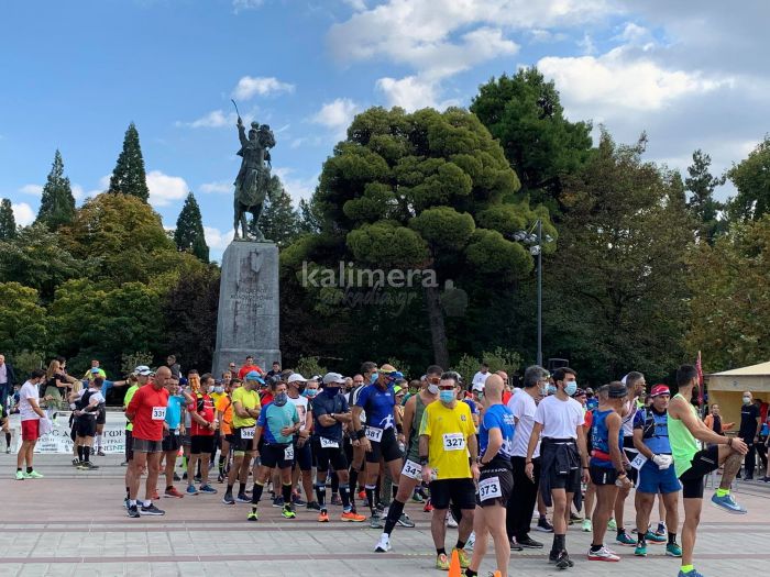 Από την Τρίπολη ξεκίνησαν ο "Δρόμος Αθανάτων" και ο Αγώνας "Βασιλιάς Λεωνίδας" (εικόνες)