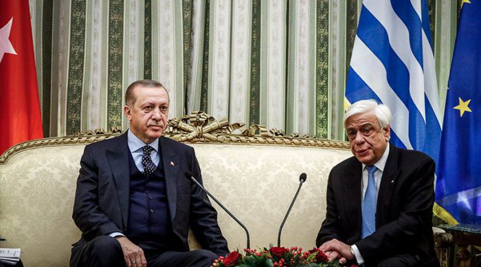 Πρόκληση Ερντογάν μέσα στο Προεδρικό Μέγαρο | Εθεσε ζήτημα Δυτικής Θράκης και Αιγαίου