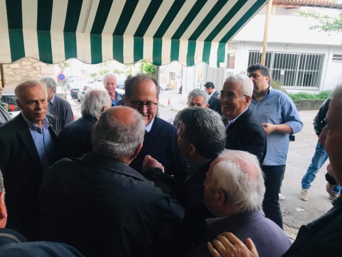 Με ενθουσιασμό υποδέχονται τον Παναγιώτη Νίκα στη Μεσσηνία! (εικόνες)