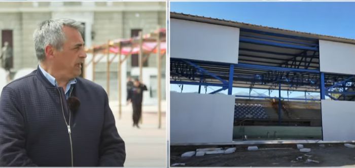 Τζιούμης: "Αν δεν υπάρξουν προβλήματα, στα τέλη καλοκαιριού, αρχές Φθινοπώρου, θα αρχίσει η λειτουργία του κολυμβητηρίου"! (vd)