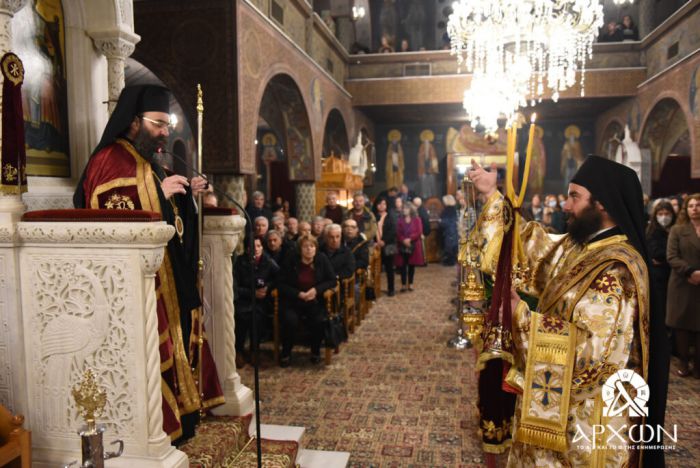 Πανηγυρικός Αρχιερατικός Εσπερινός της Αγίας Βαρβάρας στην Τρίπολη (εικόνες)