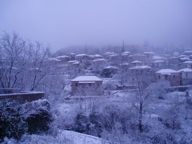 &Sigma;&tau;&alpha; &lambda;&epsilon;&upsilon;&kappa;ά &nu;&tau;&upsilon;&mu;έ&nu;&eta; &eta; &Kappa;&omicron;&nu;&tau;&omicron;&beta;ά&zeta;&alpha;&iota;&nu;&alpha; (&epsilon;&iota;&kappa;ό&nu;&epsilon;&sigmaf;)