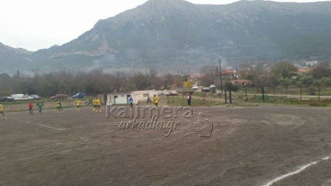 Αναβλήθηκαν ποδοσφαιρικοί αγώνες στην Αρκαδία!