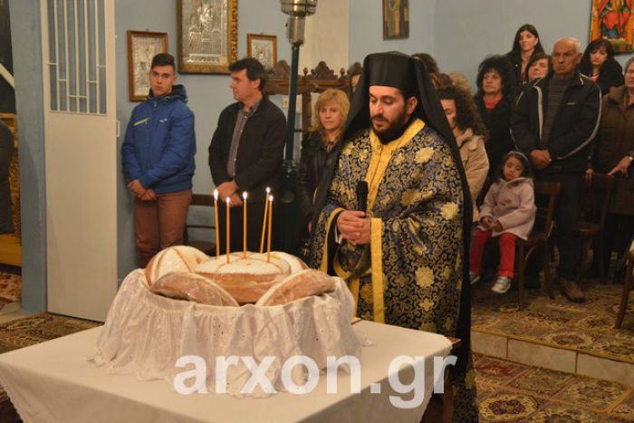 Ο εσπερινός του Αγίου Νικολάου στο Μερκοβούνι Τρίπολης (εικόνες)