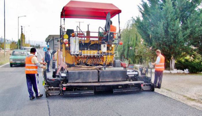 Έργα συντήρησης στους δρόμους "Τρίπολης – Πύργου" και "Τρίπολης – Πατρών"