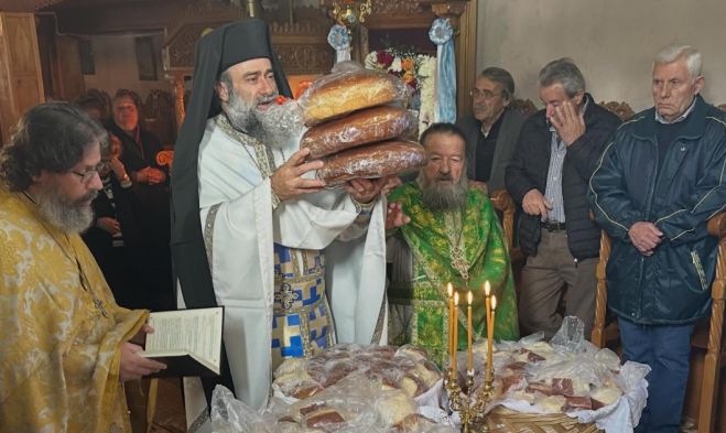 Η μνήμη του Αγίου Χαραλάμπους τιμήθηκε σε Λευκοχώρι και Λώτι Γορτυνίας (εικόνες)