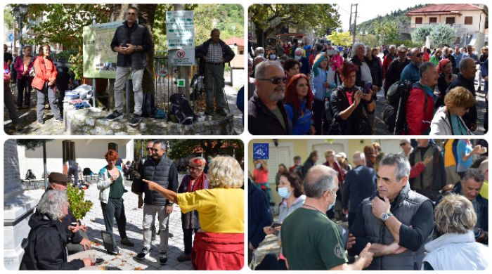 &Pi;ά&nu;&omega; &alpha;&pi;ό 400 &omicron;&rho;&epsilon;&iota;&beta;ά&tau;&epsilon;&sigmaf; &sigma;&tau;&omicron; &Mu;&alpha;ί&nu;&alpha;&lambda;&omicron; | &Tau;&zeta;&iota;&omicron;ύ&mu;&eta;&sigmaf;: &laquo;&Alpha;&nu;&alpha;&delta;&epsilon;&iota;&kappa;&nu;ύ&omicron;&upsilon;&mu;&epsilon; &tau;&eta;&nu; &Tau;&rho;ί&pi;&omicron;&lambda;&eta; &sigma;&epsilon; &omicron;&rho;&epsilon;&iota;&beta;&alpha;&tau;&iota;&kappa;ό &pi;&rho;&omicron;&omicron;&rho;&iota;&sigma;&mu;ό&raquo; (vd)