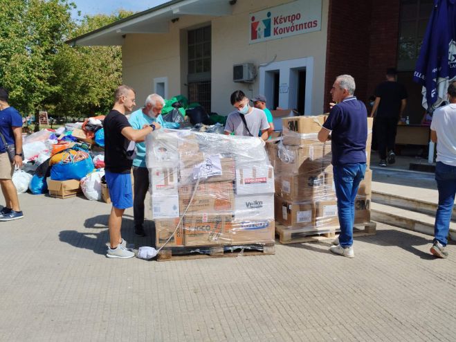 Βόρεια Κυνουρία | Πραγματοποιήθηκε η πρώτη παράδοση ανθρωπιστικής βοήθειας στους πληγέντες του Δήμου Παλαμά
