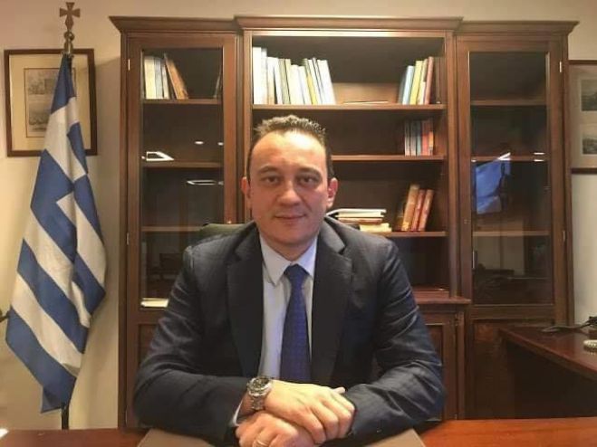 Με το νέο Έξαρχο του Παναγίου Τάφου στην Ελλάδα, συναντήθηκε ο Υφυπουργός Κώστας Βλάσης